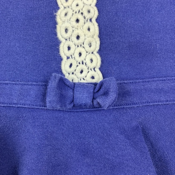 Janie and Jack 2T Ciao Capri Crochet Peplum Top - Picture 2 of 8